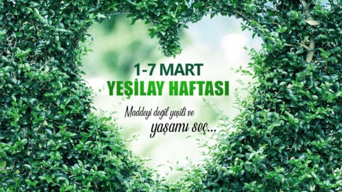 Yeşilay Haftası Etkinliklerimiz